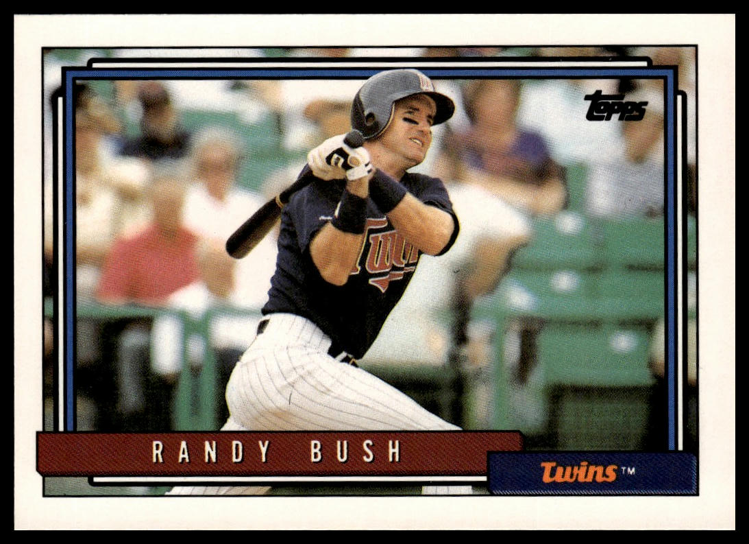 1992 Topps #476 Randy Bush
