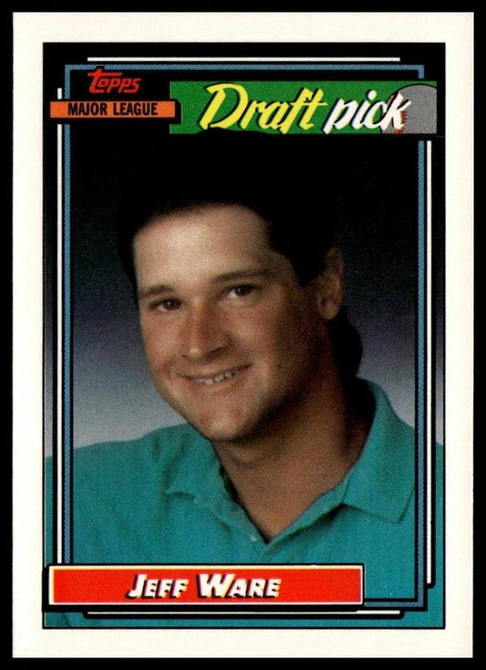 1992 Topps #414 Jeff Ware