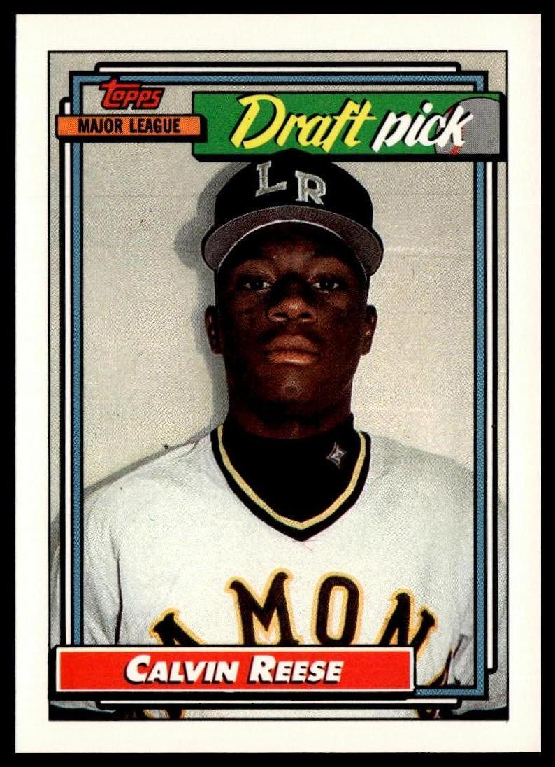 1992 Topps #714 Calvin Reese