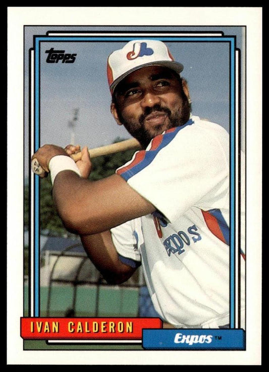 1992 Topps #775 Ivan Calderon