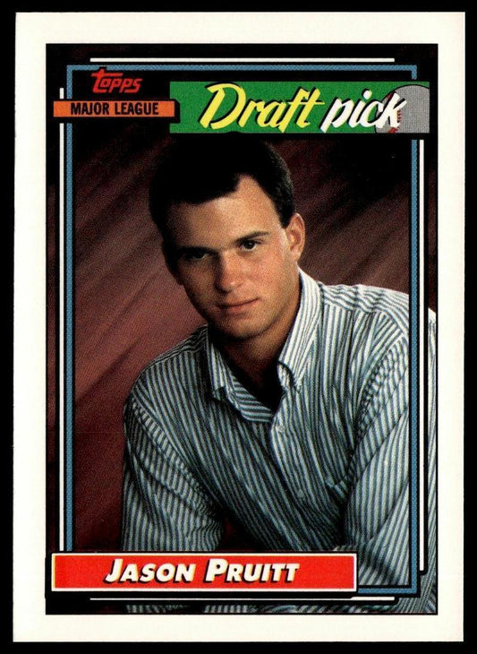 1992 Topps #246 Jason Pruitt