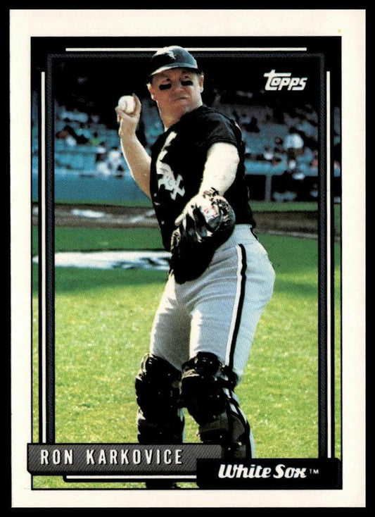 1992 Topps #153 Ron Karkovice