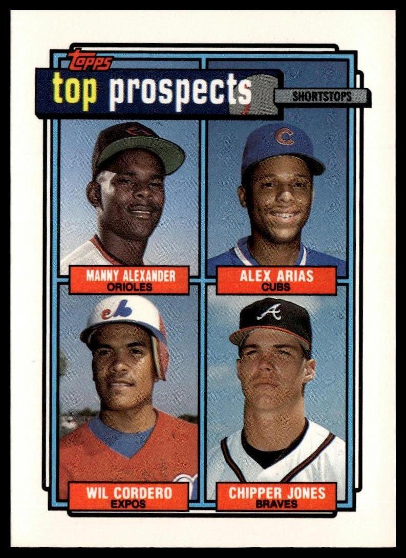 1992 Topps #551 1992 Top Prospects Shortstops