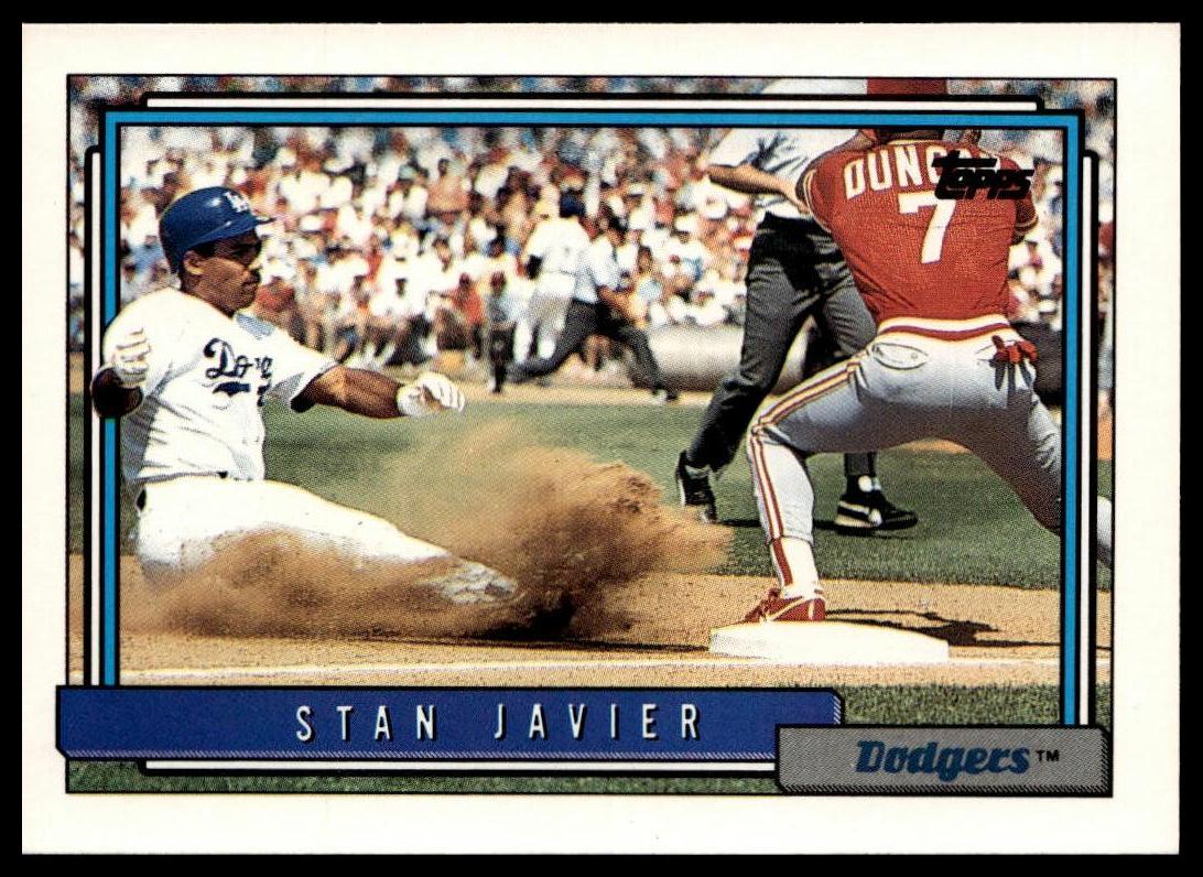 1992 Topps #581 Stan Javier