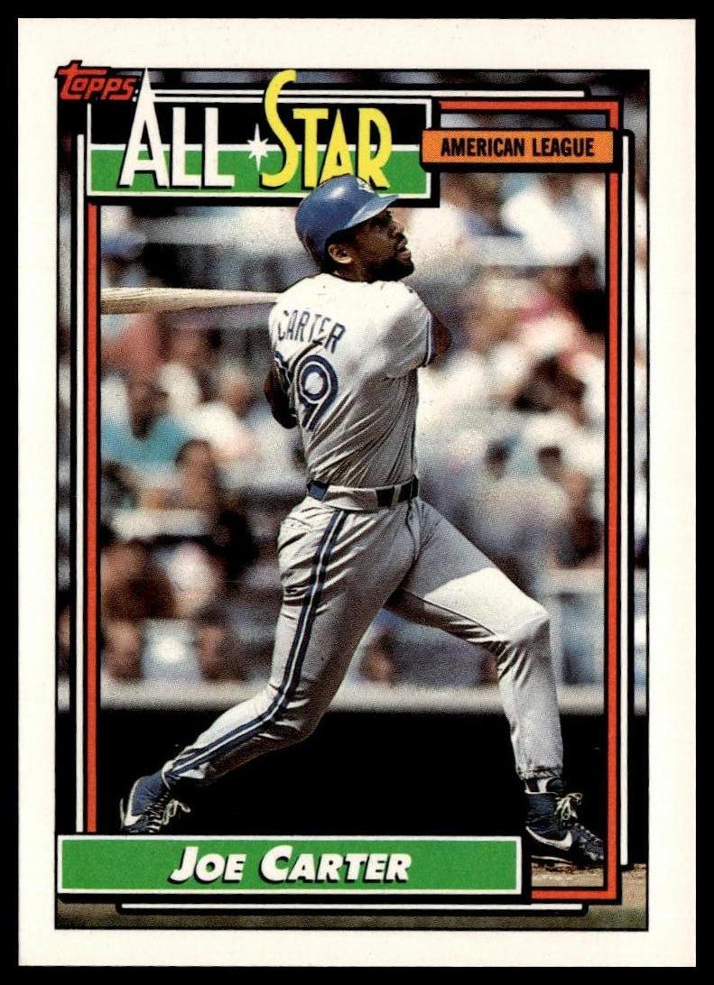 1992 Topps #402 Joe Carter