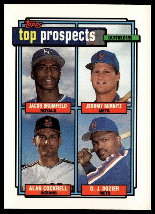 1992 Topps #591 1992 Top Prospects Outfielders