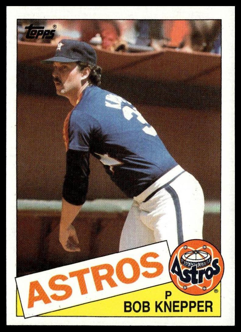 1985 Topps #455 Bob Knepper