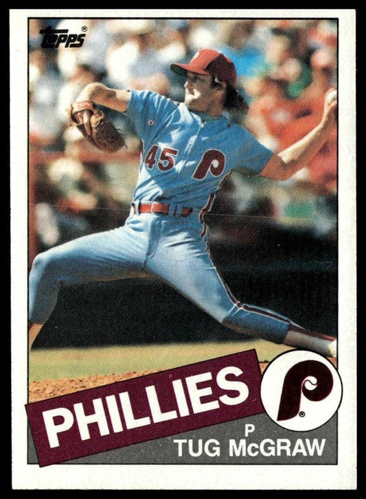 1985 Topps #157 Tug McGraw