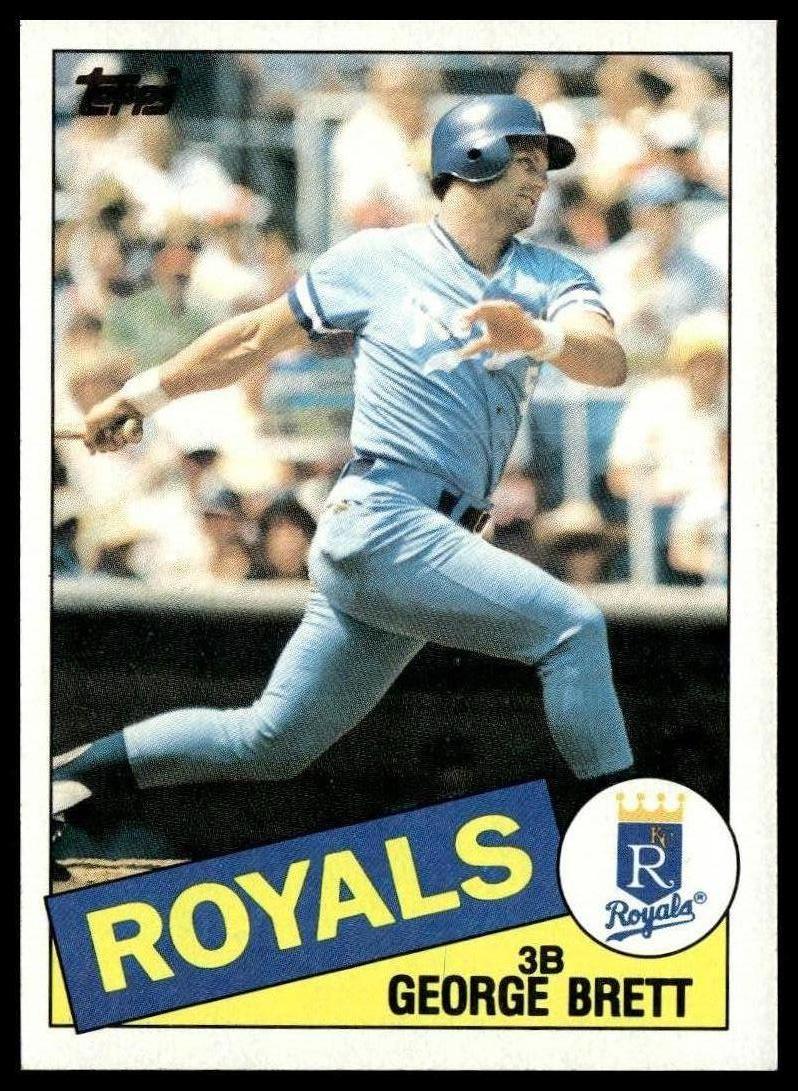 1985 Topps #100 George Brett