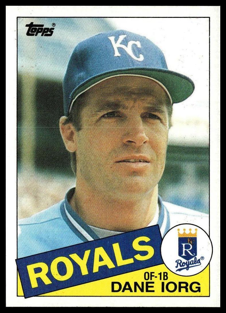1985 Topps #671 Dane Iorg