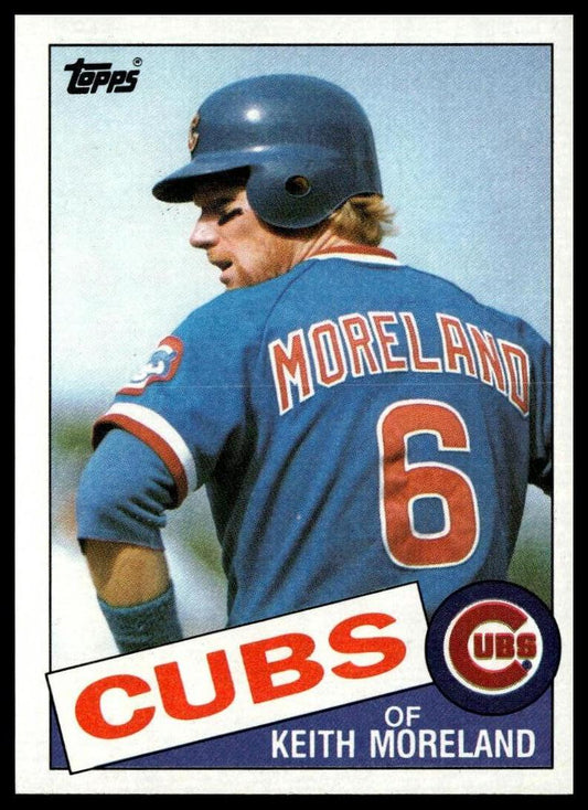 1985 Topps #538 Keith Moreland