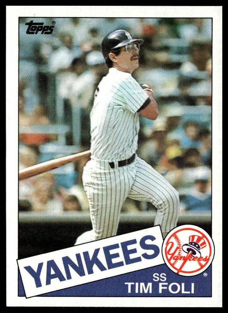 1985 Topps #456 Tim Foli