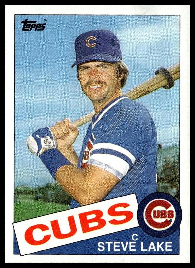 1985 Topps #98 Steve Lake