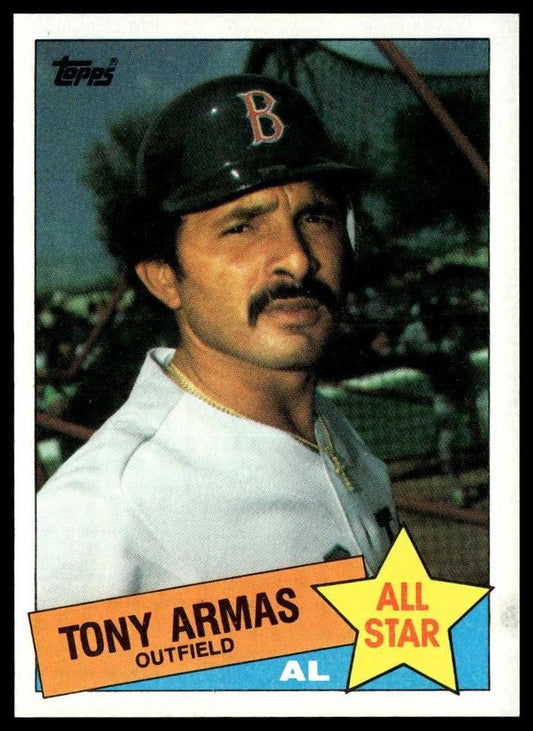 1985 Topps #707 Tony Armas