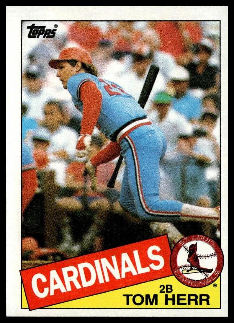 1985 Topps #113 Tom Herr
