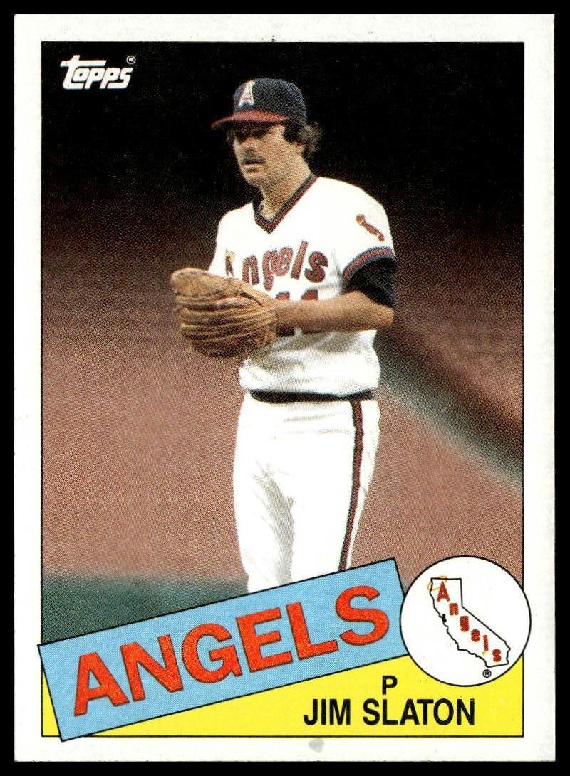 1985 Topps #657 Jim Slaton