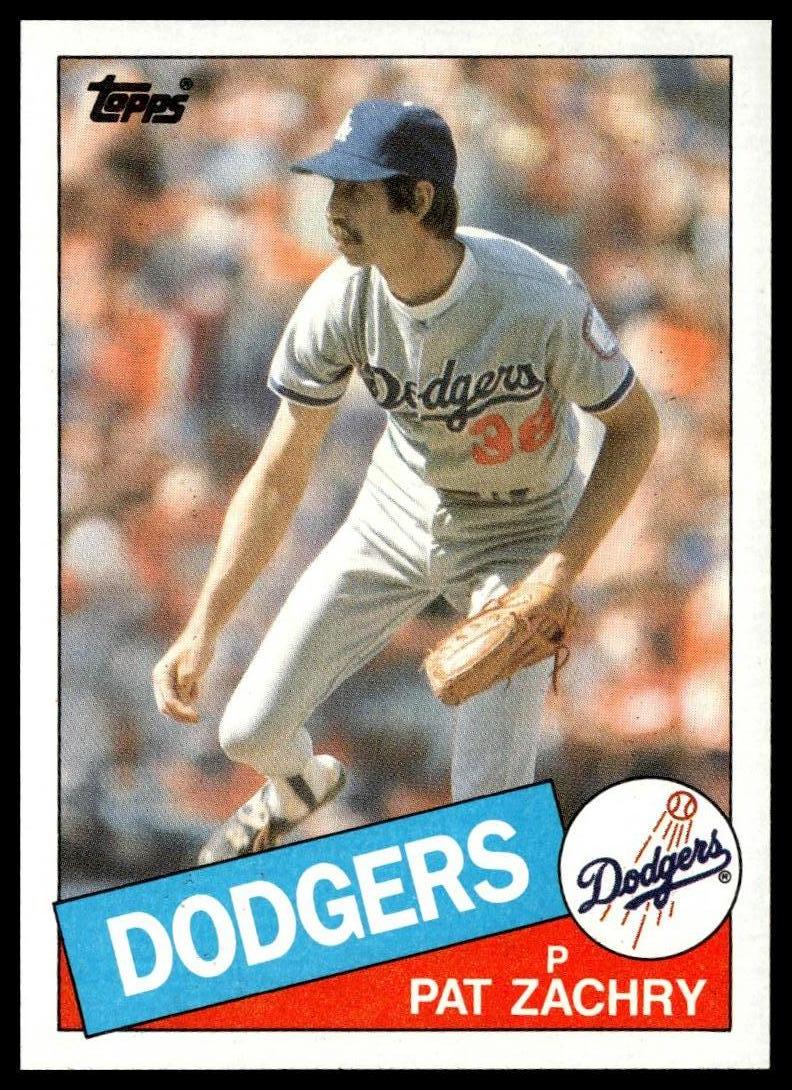 1985 Topps #57 Pat Zachry