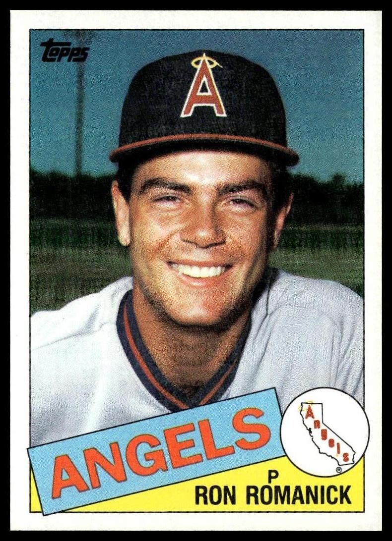 1985 Topps #579 Ron Romanick