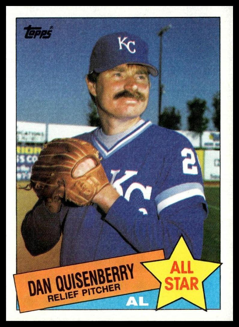 1985 Topps #711 Dan Quisenberry