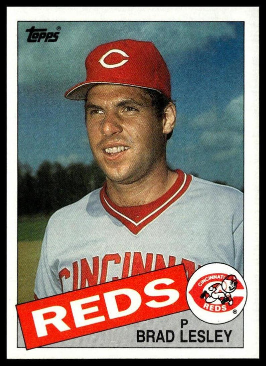 1985 Topps #597 Brad Lesley