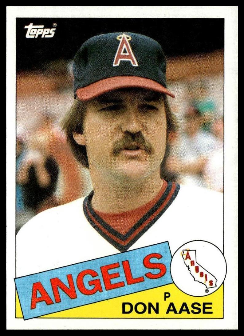 1985 Topps #86 Don Aase