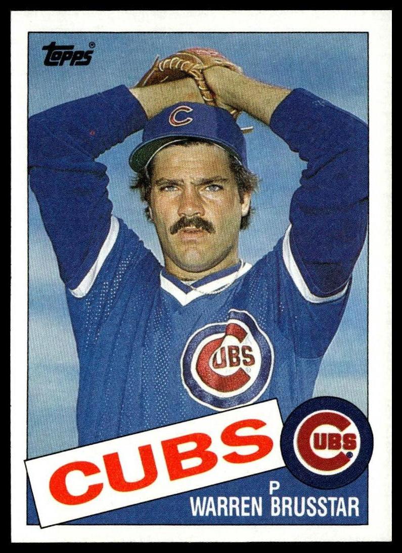 1985 Topps #189 Warren Brusstar
