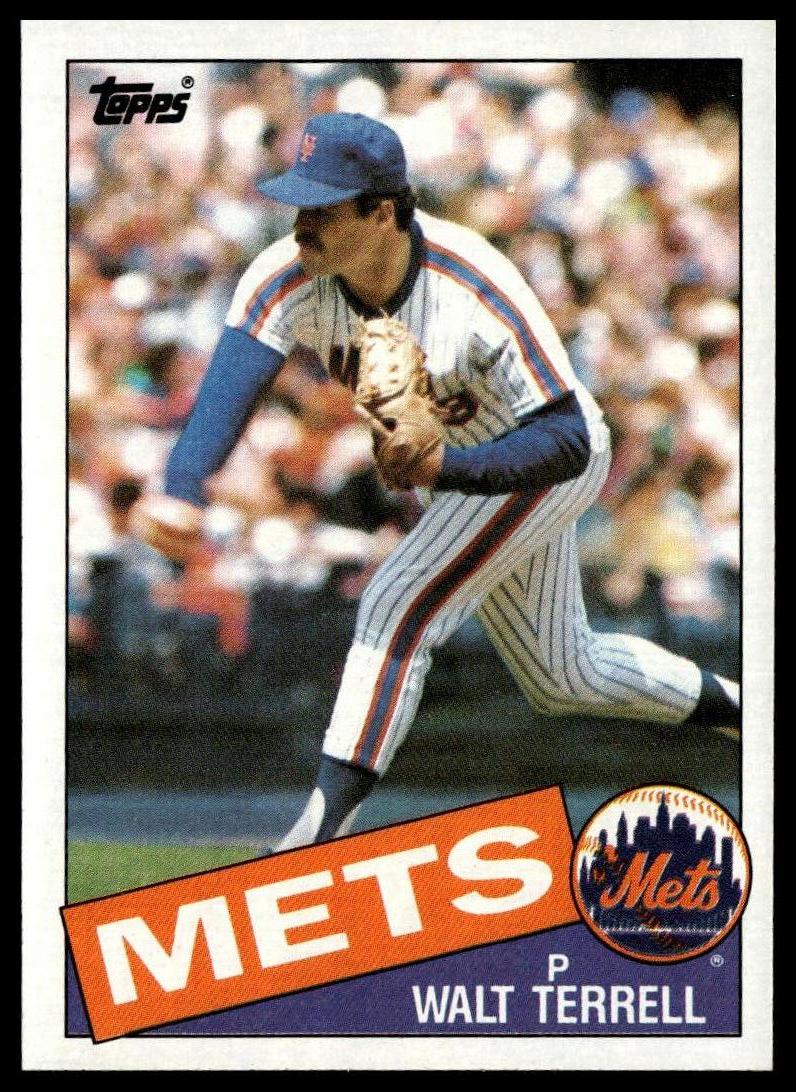 1985 Topps #287 Walt Terrell