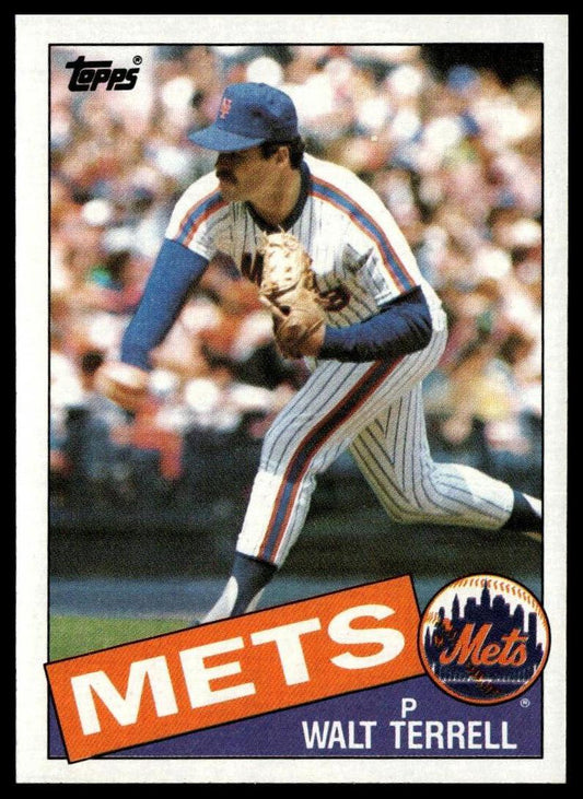1985 Topps #287 Walt Terrell