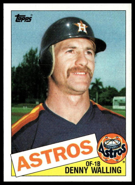 1985 Topps #382 Denny Walling