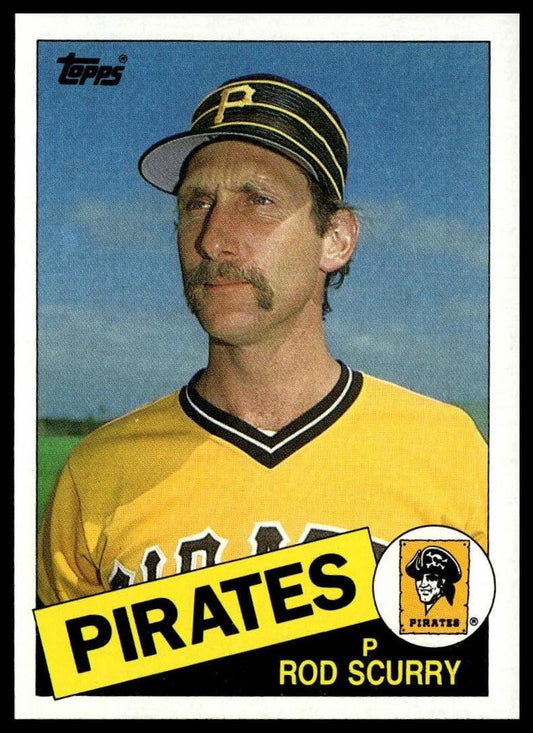 1985 Topps #641 Rod Scurry