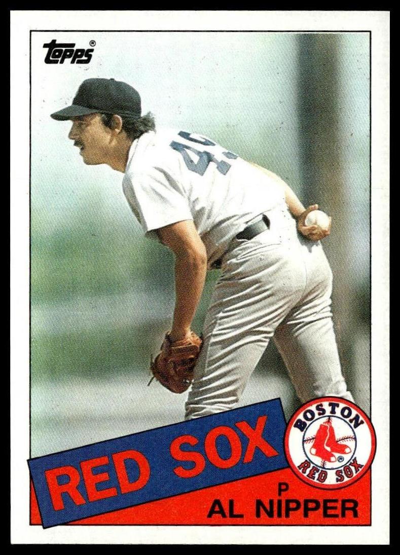 1985 Topps #424 Al Nipper