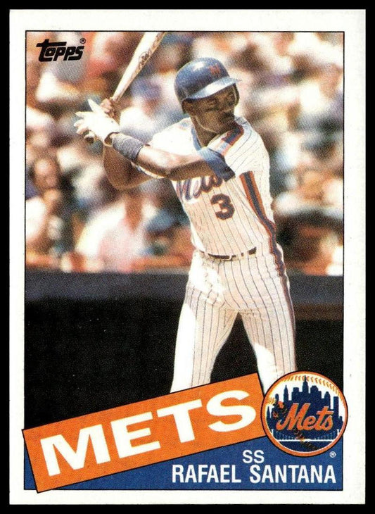 1985 Topps #67 Rafael Santana