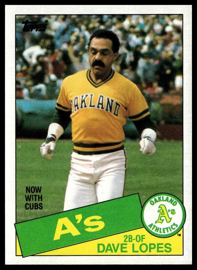 1985 Topps #12 Dave Lopes