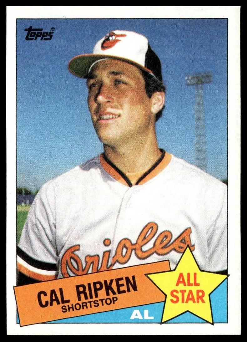 1985 Topps #704 Cal Ripken
