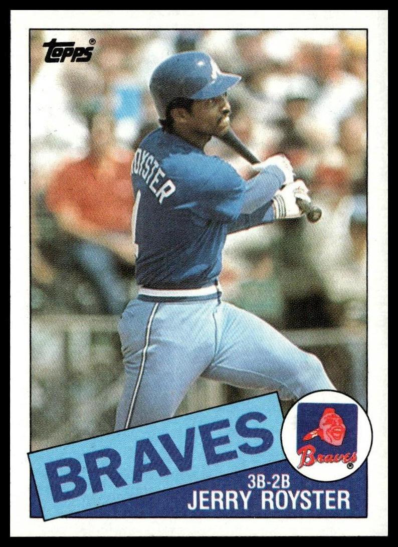 1985 Topps #776 Jerry Royster