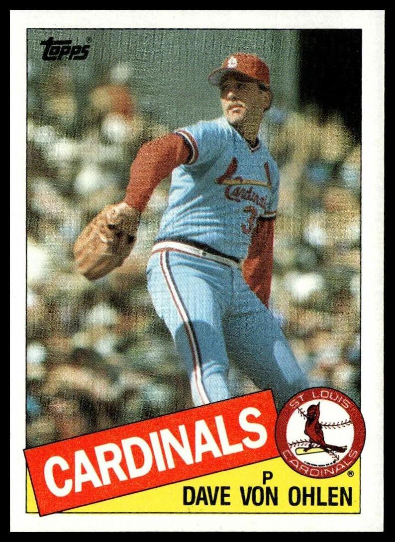 1985 Topps #177 Dave Von Ohlen