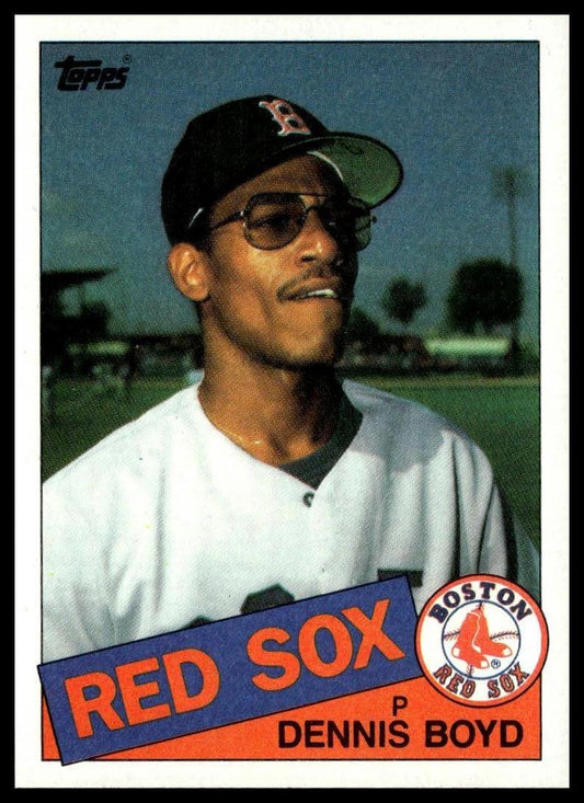 1985 Topps #116 Dennis Boyd
