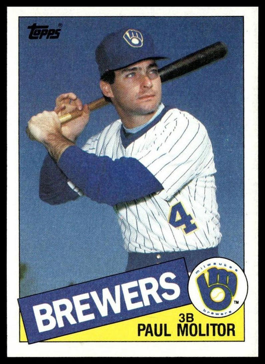 1985 Topps #522 Paul Molitor