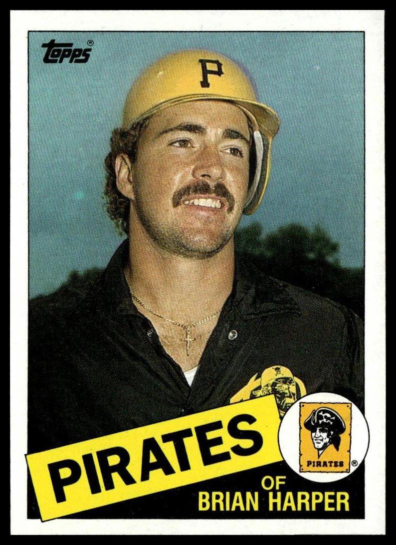 1985 Topps #332 Brian Harper