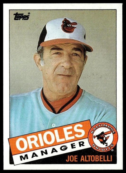1985 Topps #574 Joe Altobelli