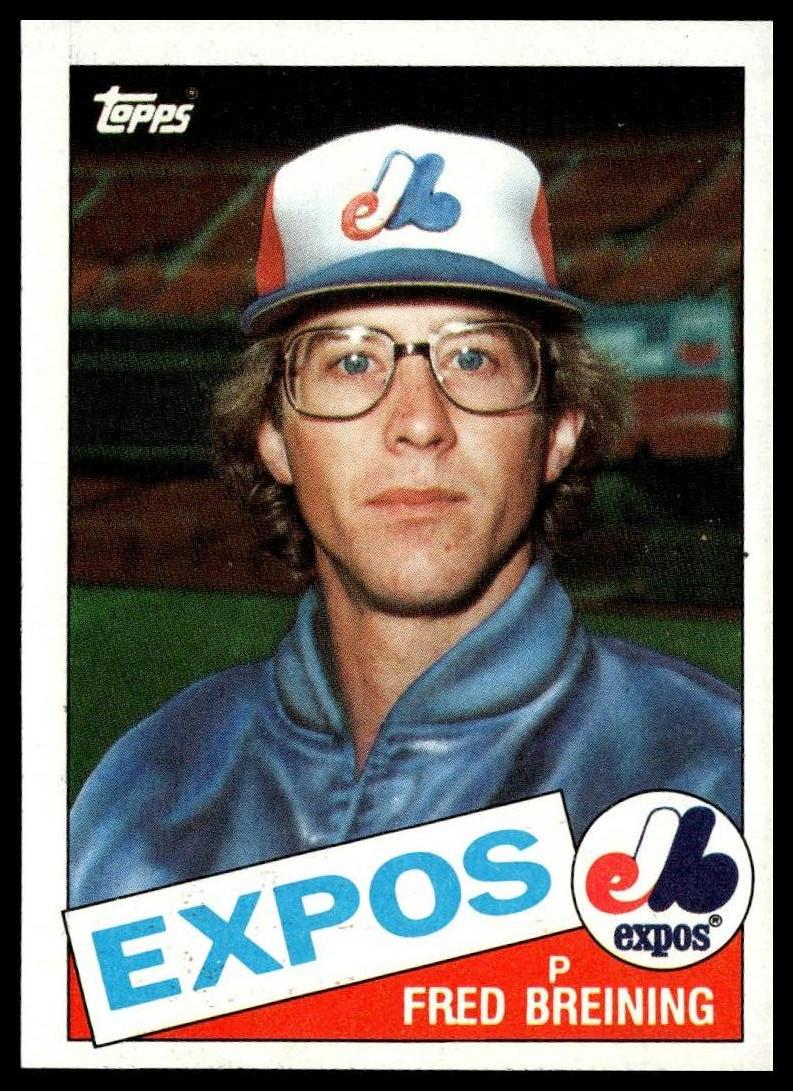 1985 Topps #36 Fred Breining