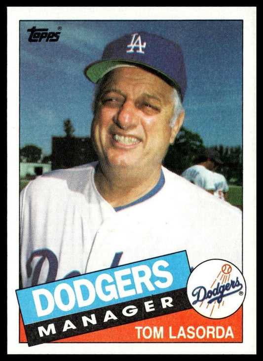 1985 Topps #601 Tom Lasorda
