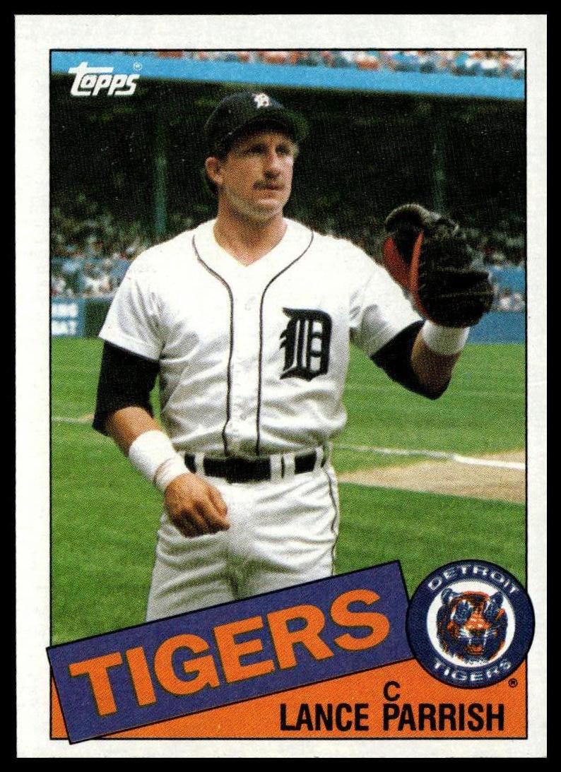 1985 Topps #160 Lance Parrish