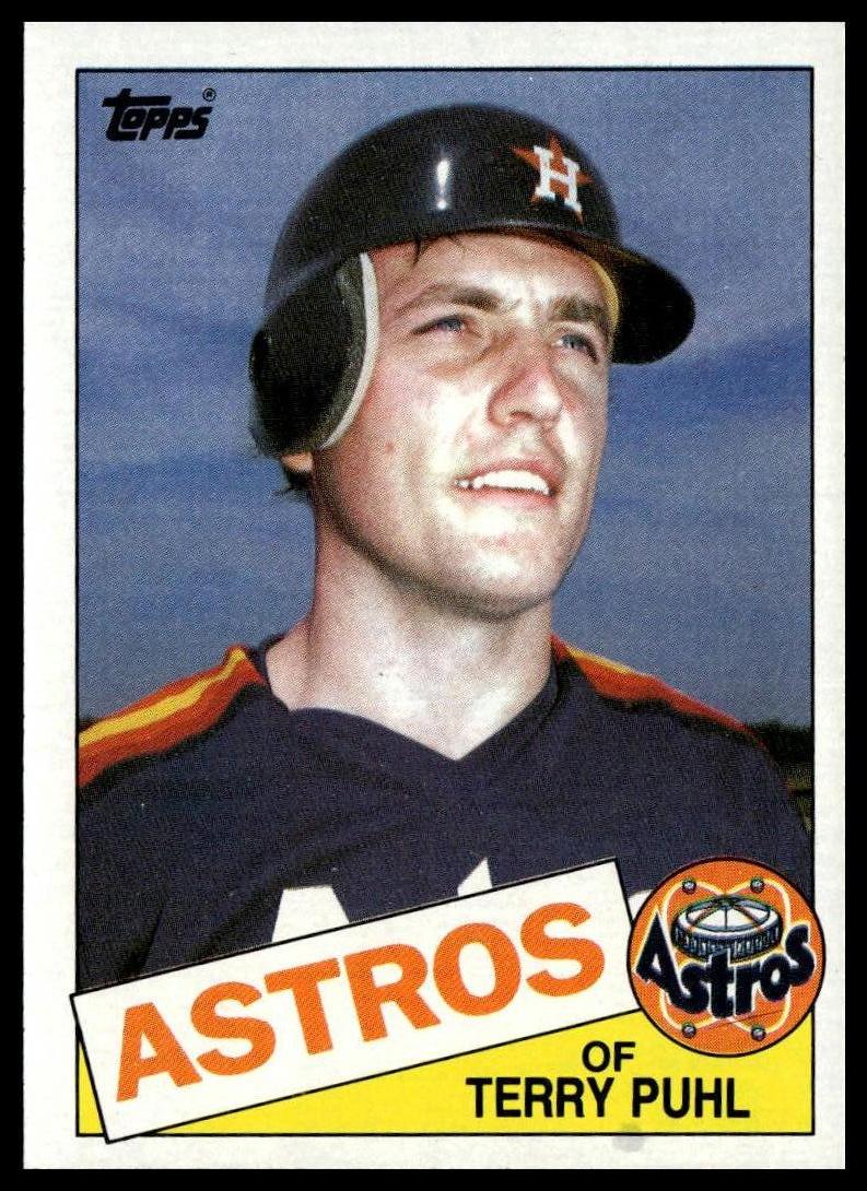 1985 Topps #613 Terry Puhl