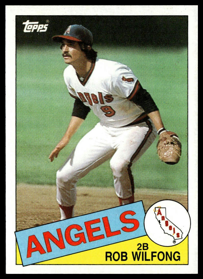 1985 Topps #524 Rob Wilfong