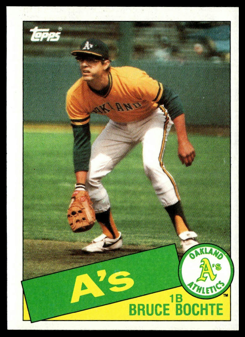 1985 Topps #632 Bruce Bochte