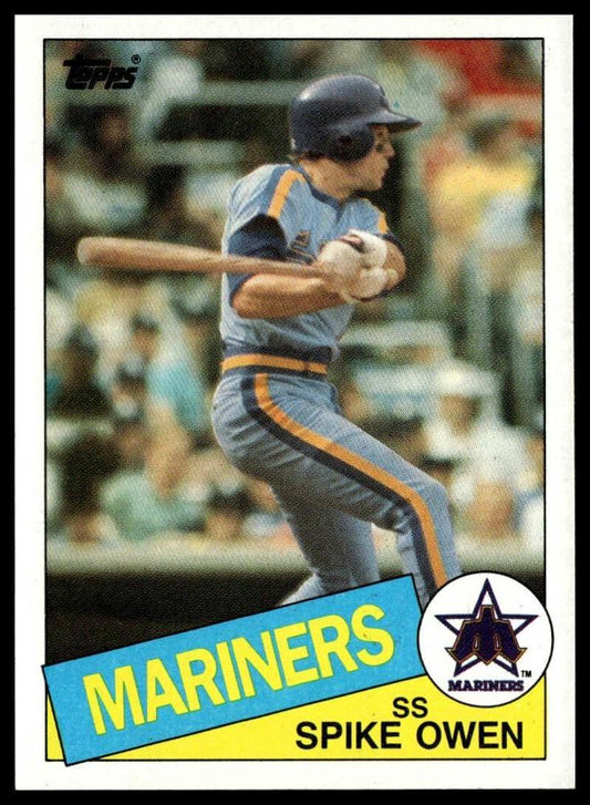 1985 Topps #84 Spike Owen