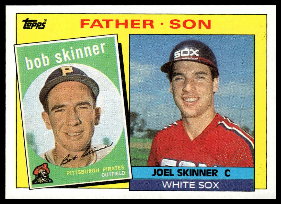 1985 Topps #139 Bob Skinner / Joel Skinner F&S