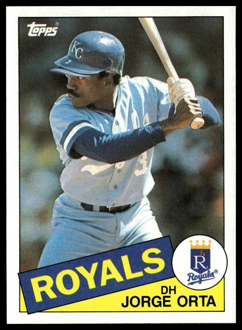 1985 Topps #164 Jorge Orta