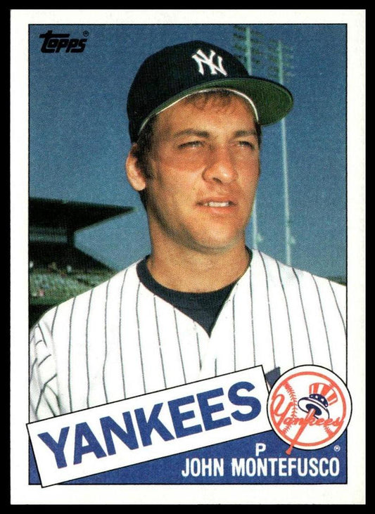 1985 Topps #301 John Montefusco